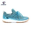 China New Sneaker PU Mujeres casuales Running Sport Shoes